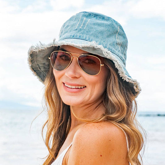 Denim Bucket Hat