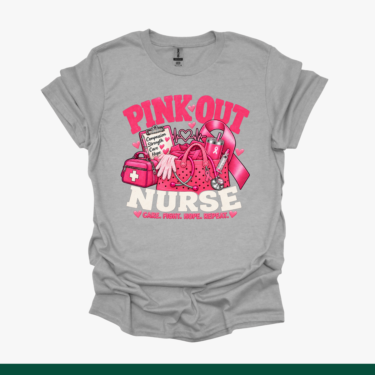 Breast Cancer Awareness Healthcare Tees | Choose Your Design