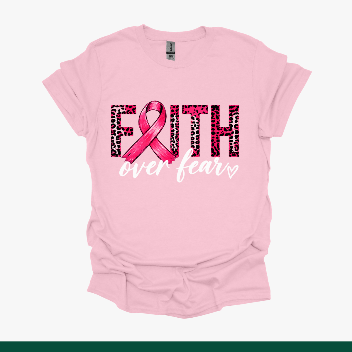 Breast Cancer Awareness Tees | Faith, Brave Living & Survivor