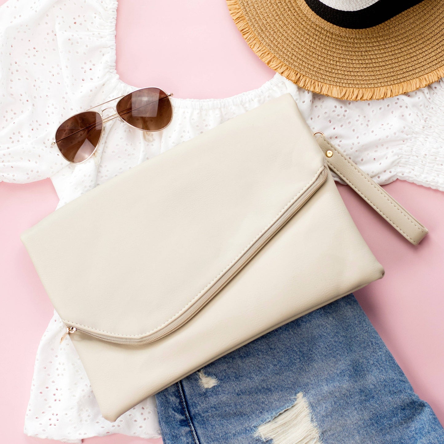 Foldover Envelope Clutch