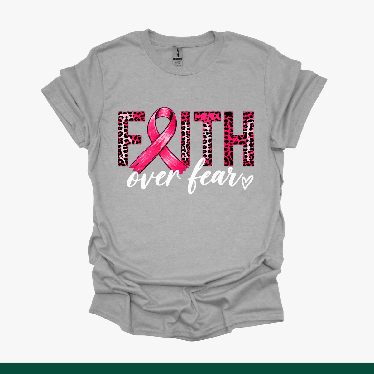 Breast Cancer Awareness Tees | Faith, Brave Living & Survivor