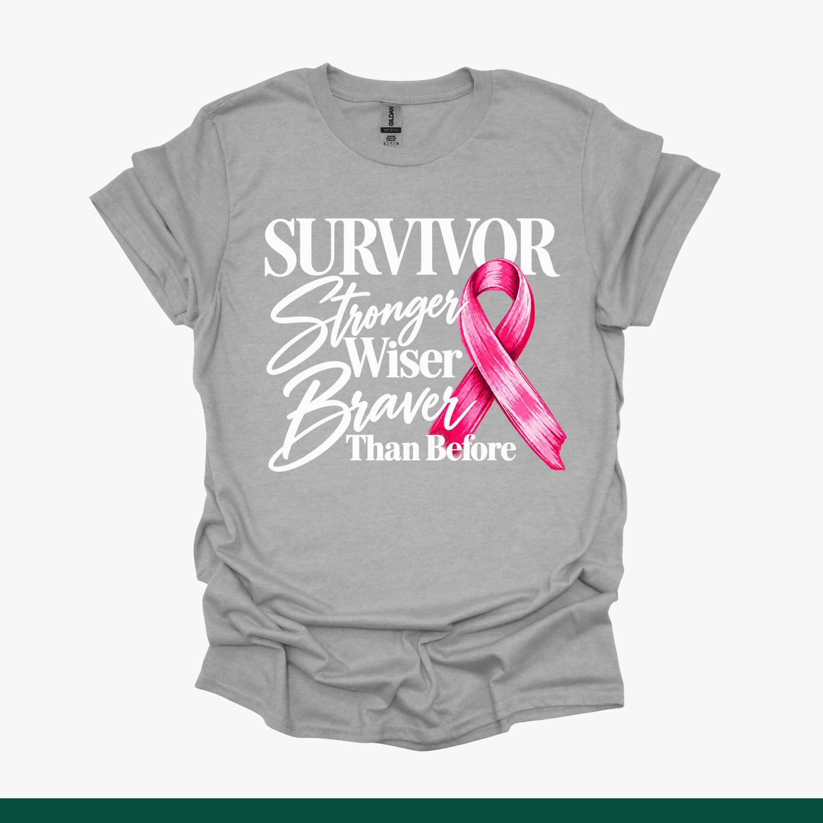 Breast Cancer Awareness Tees | Faith, Brave Living & Survivor