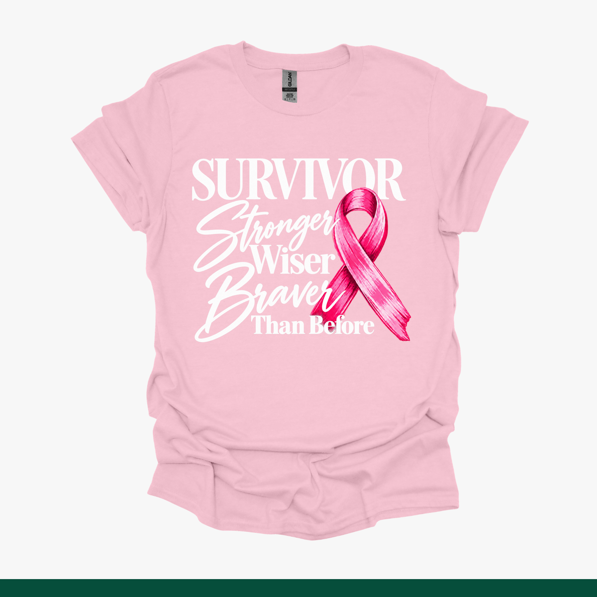 Breast Cancer Awareness Tees | Faith, Brave Living & Survivor