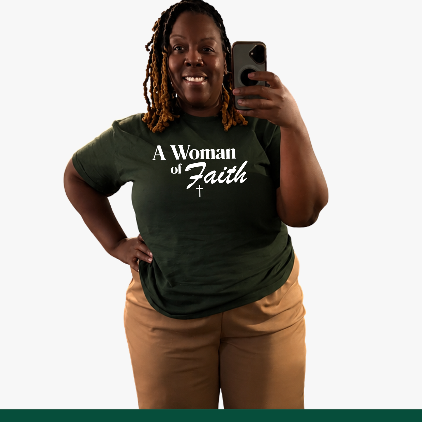 A Woman of Faith Tee
