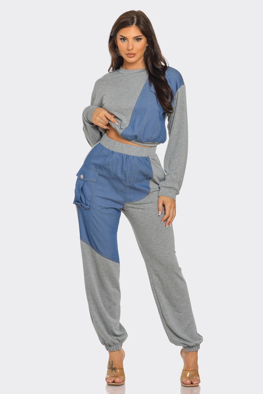 Color Block Comfort Set