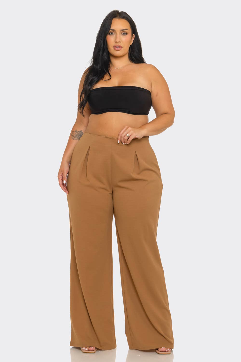 Brave Essential Wide-Leg Trousers