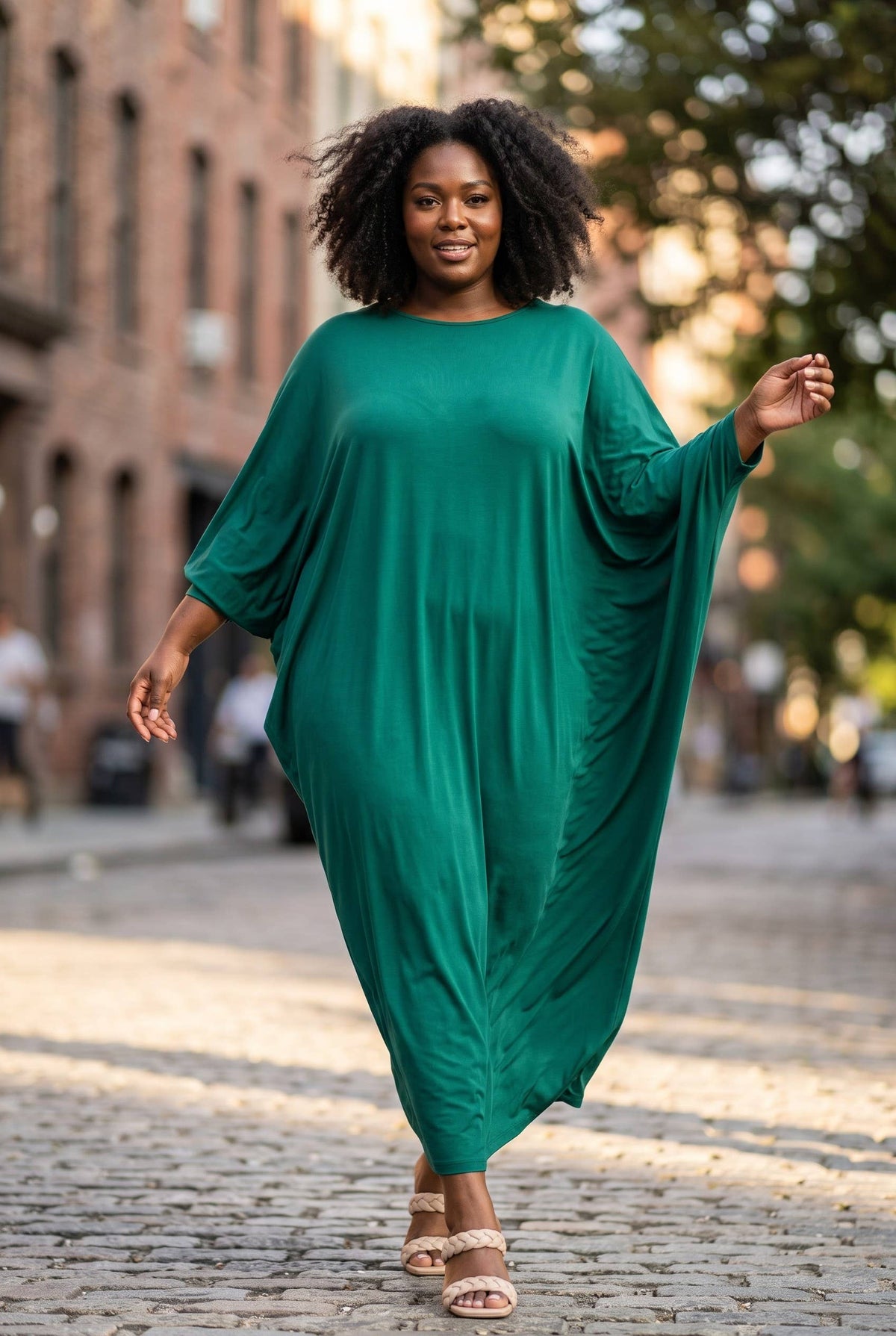 Effortless Grace Draped Maxi Dress